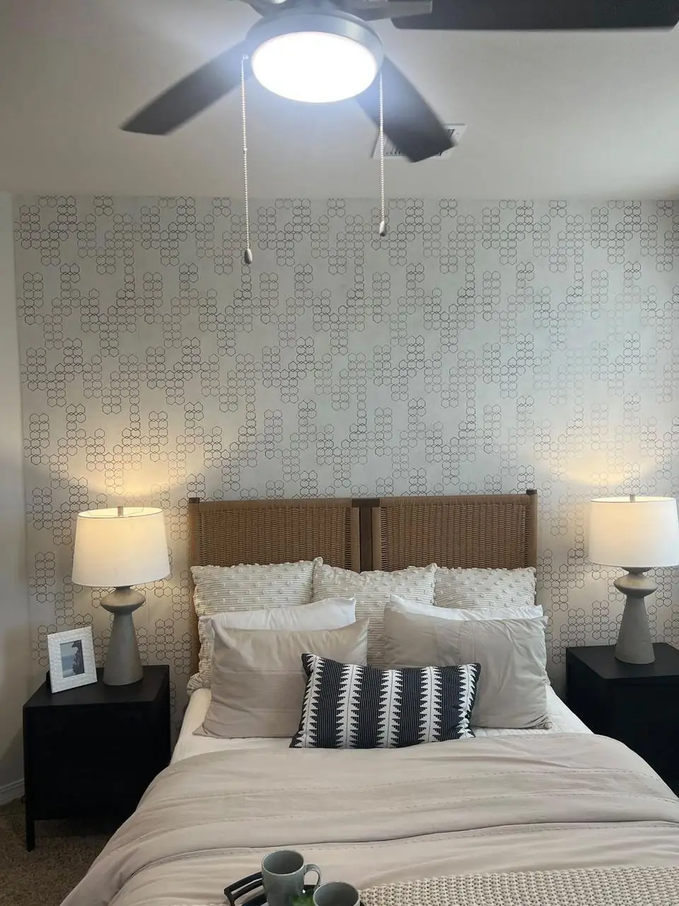 Bedroom accent wall