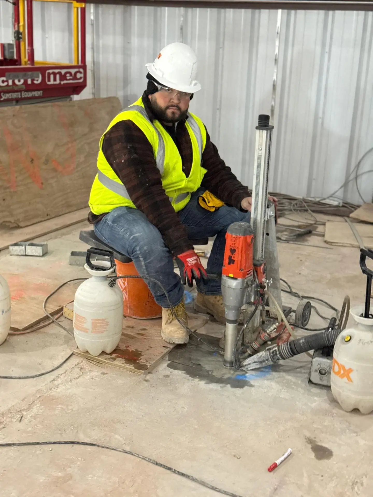 Fuenco Construction crew on a job site in El Paso